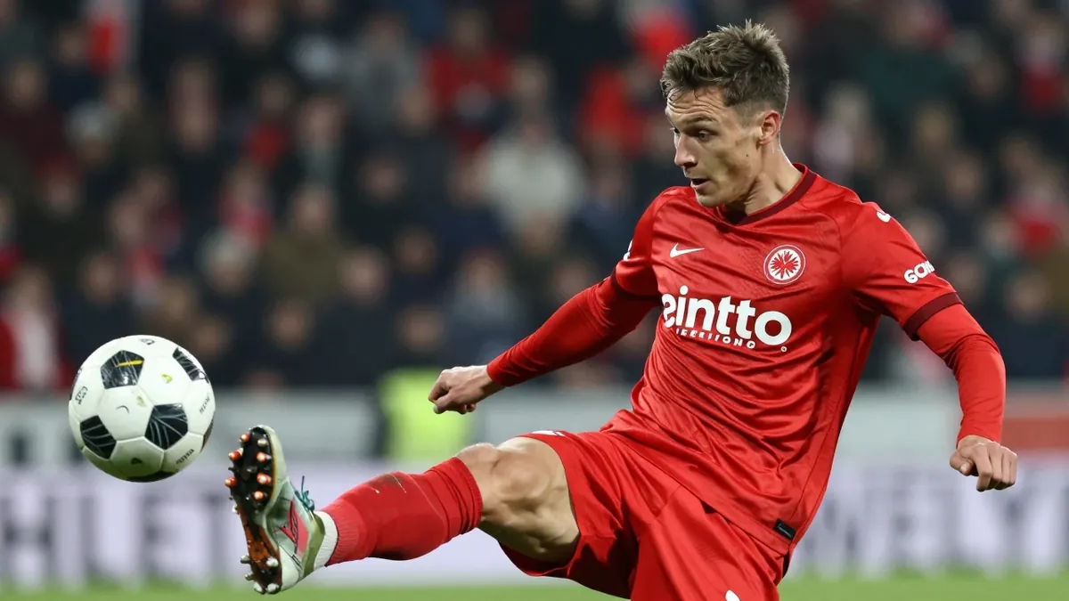 Eintracht Frankfurt spielte am Samstag im Bundesliga-Heimspiel gegen den FC Augsburg, wobei Younes Ebnoutalib eine gute...